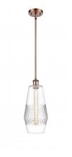 Innovations Lighting 516-1S-AC-G682-7-LED - Windham - 1 Light - 7 inch - Antique Copper - Mini Pendant