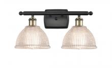 Innovations Lighting 516-2W-BAB-G422 - Arietta - 2 Light - 18 inch - Black Antique Brass - Bath Vanity Light