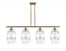 Innovations Lighting 516-4I-BB-G557-8CL - Vaz - 4 Light - 48 inch - Brushed Brass - Cord hung - Island Light