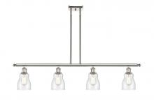 Innovations Lighting 516-4I-PN-G394 - Ellery - 4 Light - 48 inch - Polished Nickel - Cord hung - Island Light