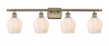 Innovations Lighting 516-4W-AB-G461-6-LED - Norfolk - 4 Light - 36 inch - Antique Brass - Bath Vanity Light