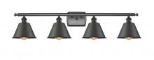 Innovations Lighting 516-4W-OB-M8-LED - Smithfield - 4 Light - 37 inch - Oil Rubbed Bronze - Bath Vanity Light