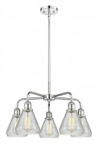 Innovations Lighting 516-5CR-PC-G275 - Conesus - 5 Light - 24 inch - Polished Chrome - Chandelier