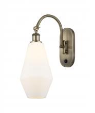 Innovations Lighting 518-1W-AB-G651-7-LED - Cindyrella - 1 Light - 7 inch - Antique Brass - Sconce