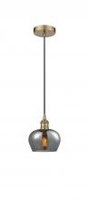 Innovations Lighting 616-1P-AB-G93 - Fenton - 1 Light - 7 inch - Antique Brass - Multi Pendant