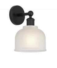 Innovations Lighting 616-1W-BK-G411 - Dayton - 1 Light - 6 inch - Matte Black - Sconce