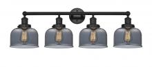 Innovations Lighting 616-4W-BK-G73 - Bell - 4 Light - 35 inch - Matte Black - Bath Vanity Light