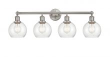 Innovations Lighting 616-4W-SN-G124-6 - Athens - 4 Light - 33 inch - Brushed Satin Nickel - Bath Vanity Light
