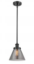 Innovations Lighting 916-1S-BK-G43-LED - Cone - 1 Light - 8 inch - Matte Black - Mini Pendant