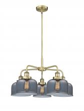 Innovations Lighting 916-5CR-AB-G73 - Cone - 5 Light - 26 inch - Antique Brass - Chandelier