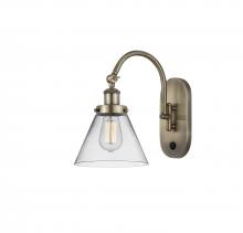 Innovations Lighting 918-1W-AB-G42 - Cone - 1 Light - 8 inch - Antique Brass - Sconce