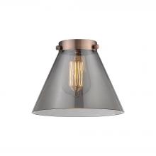 Innovations Lighting G43 - Large Cone Plated Smoke Glass