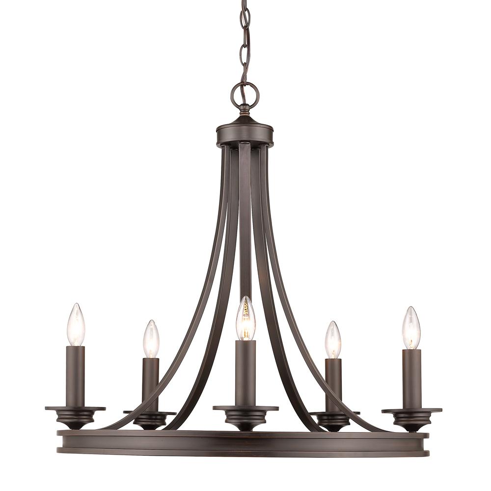 5 Light Chandelier - Candelabra