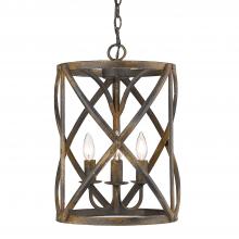 Golden 0890-3P ABI - 3 Light Pendant