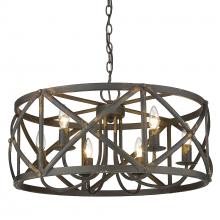 Golden 0890-6 ABI - 6 Light Chandelier