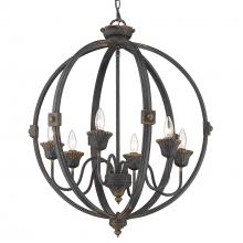 Golden 0892-6 ABI - 6 Light Chandelier