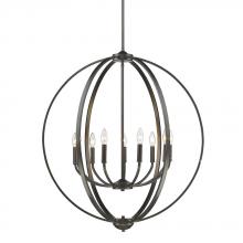 Golden 3167-9 EB - 9 Light Chandelier