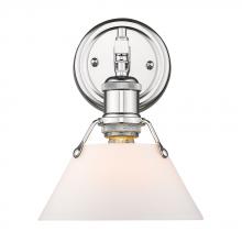 Golden 3306-BA1 CH-OP - 1 Light Bath Vanity