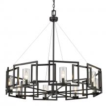 Golden 6068-8 BLK - 8 Light Chandelier