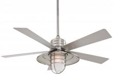 Minka-Aire F582L-BNW - 54&#34; CEILING FAN W/ LED LIGHT KIT