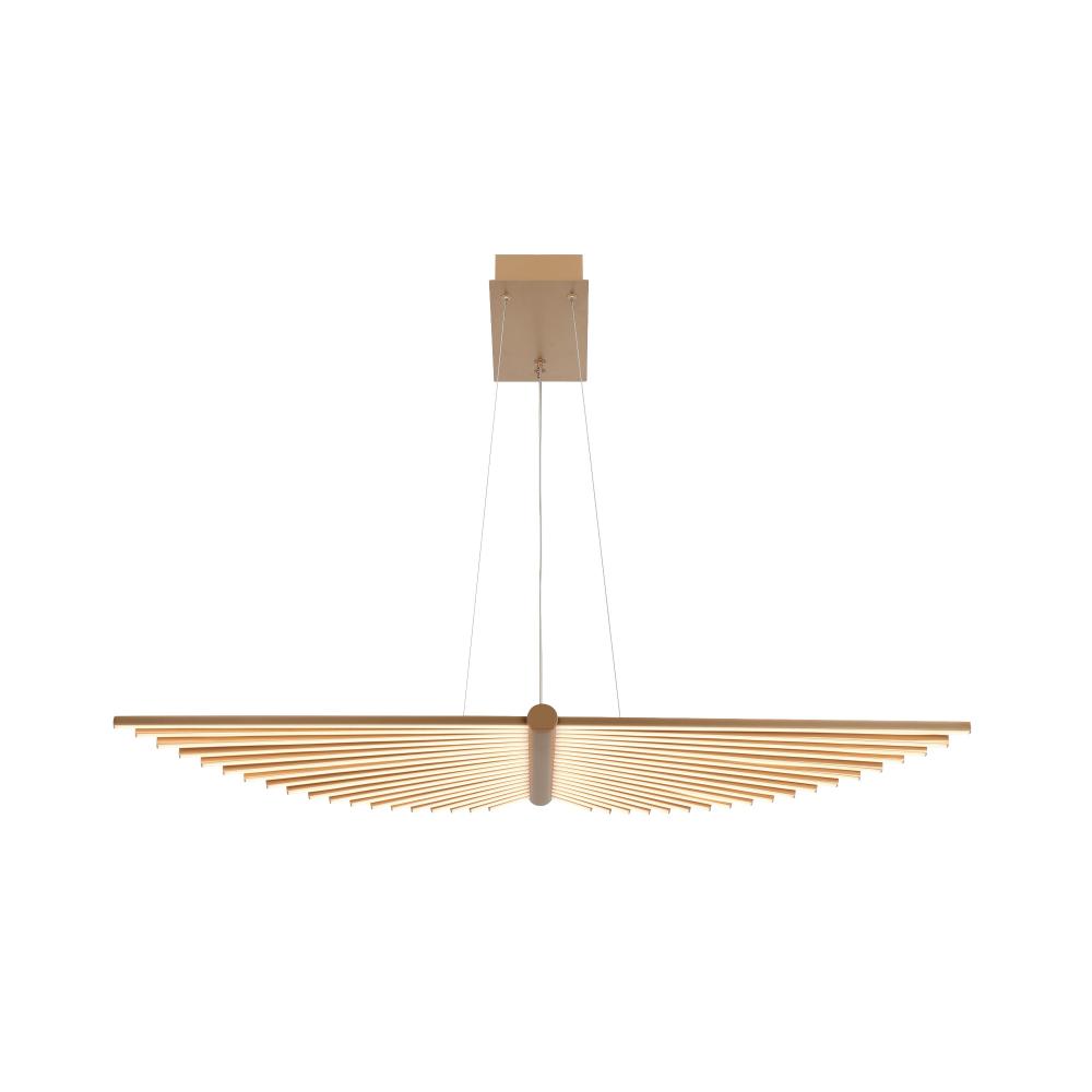 Seraph 1 Light 39.25" Chandelier in Gold