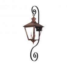 Primo Gas Lanterns SV-22E_TSBS - Two Light Top and Bottom Scroll