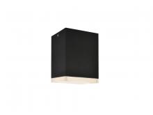 Avenue Lighting AV9889-BLK - Avenue Outdoor Collection Ceiling Flush Mount