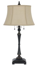 CAL Lighting BO-2443TB - 60W X 2 Madison Table Lamp