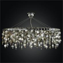 Glow Lighting 582SD5LSP-3C - Midnight Pearl Pendant Chandelier