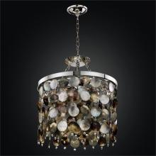 Glow Lighting 586HD19/21MI-9C - Black Magic Pendant Chandelier