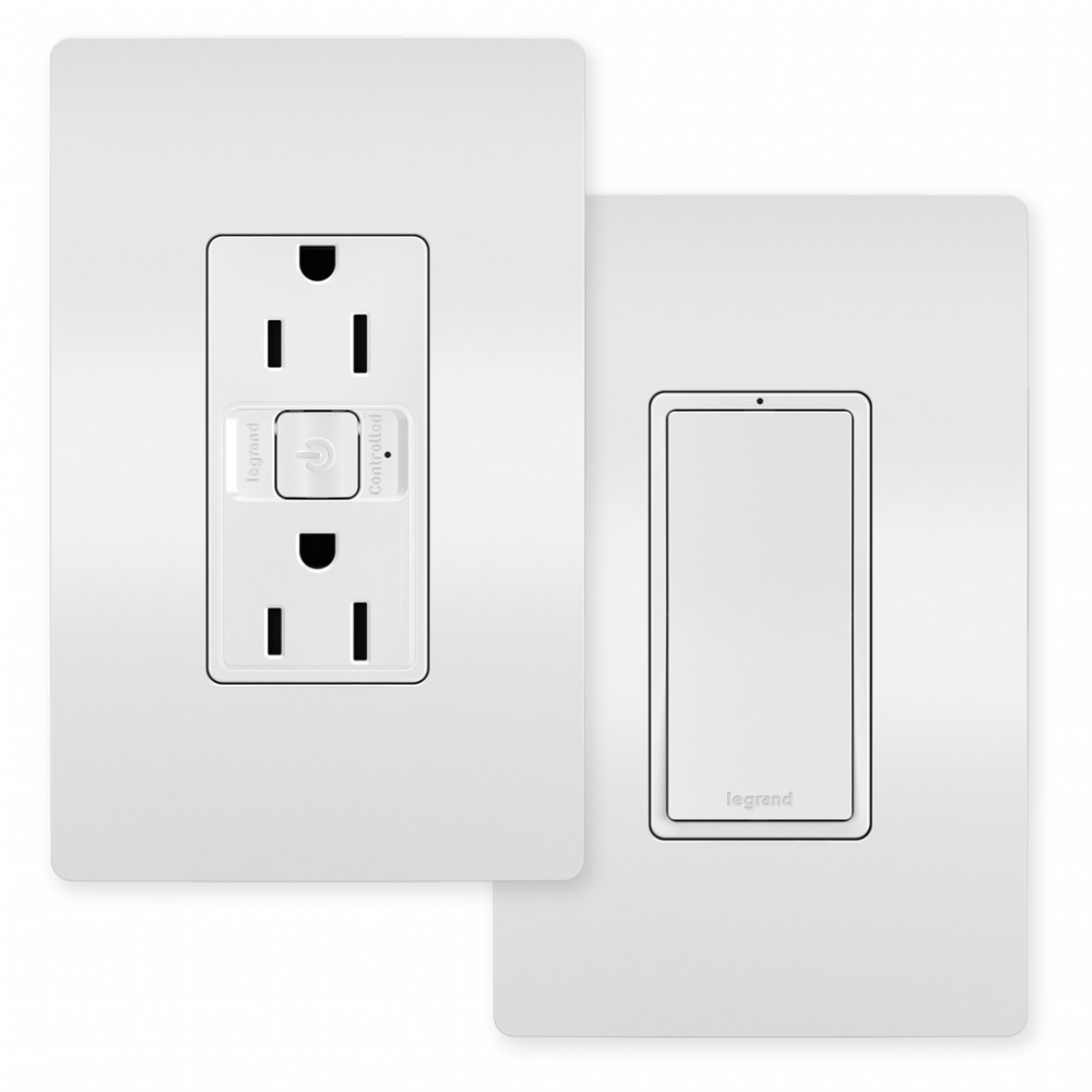 radiant® Easy Switched Outlet Kit, White