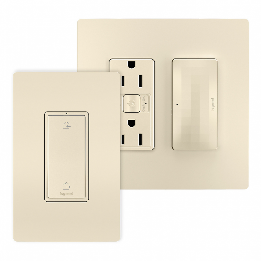 radiant® Smart Outlet With Netatmo Starter Kit, Light Almond