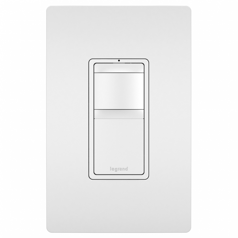 radiant? Single Pole 3-Way Occupancy Sensor, White