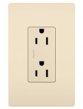 Legrand Radiant 885TRLACC8 - radiant? Tamper-Resistant Outlet, Light Almond (8 pack)