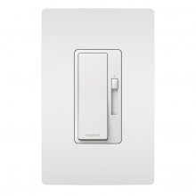 Legrand Radiant RHL153PWPW - radiant® LED Advanced 150W Single Pole/3-Way Dimmer with Wall Plate, White