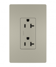 Legrand Radiant TR26352RNICC6 - radiant® Spec Grade 20A Tamper-Resistant Receptacle, Nickel