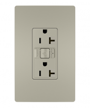 Legrand Radiant WNRR20NI - radiant® Smart 20A Outlet with Netatmo, Nickel