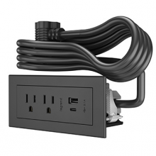 Legrand Radiant RDZCBK - radiant? FPC USB A/C, 6FT, BK 2 TR OL, 2 USB CHARGING PORTS