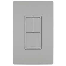 Legrand Radiant RCD113GRYCC6 - radiant? Two Single-Pole Switches and Single Pole/3-Way Switch, Gray