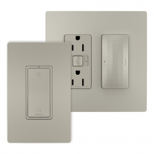 Legrand Radiant WNRH15KITNI - radiant® Smart Outlet With Netatmo Starter Kit, Nickel