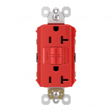 Legrand Radiant 2097RED - radiant? 20A Duplex Self-Test GFCI Receptacles with SafeLock? Protection, Red