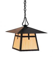 Arroyo Craftsman CH-15TWO-RC - 15&#34; carmel pendant with t-bar overlay