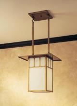 Arroyo Craftsman HCM-18DTM-P - 18" huntington hanging pendant with double t-bar overlay
