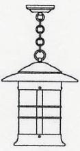 Arroyo Craftsman NH-14GW-RB - 14&#34; newport pendant