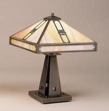 Arroyo Craftsman PTL-16EWO-P - 16&#34; pasadena table lamp without filigree (empty)