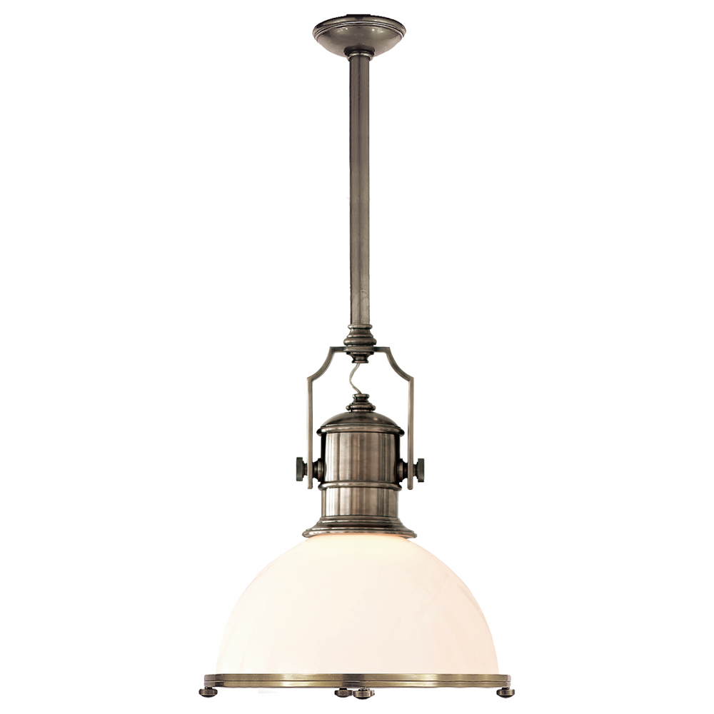 Country Industrial Large Pendant