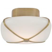 Visual Comfort & Co. Signature Collection RL CD 4004SB-WG - Fondant 8&#34; Flush Mount