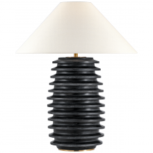 Visual Comfort & Co. Signature Collection RL KW 3716EBO-L - Crenelle 27" Stacked Table Lamp