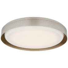 Visual Comfort & Co. Signature Collection RL KW 4082PN-WG - Precision 18&#34; Round Flush Mount