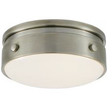 Visual Comfort & Co. Signature Collection RL TOB 4062AN-WG - Hicks 5.5&#34; Solitaire Flush Mount